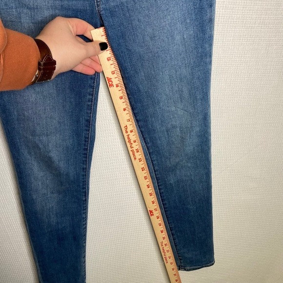 Madewell | 9” Mid‎ Rise Skinny Jeans 27 Medium Wash - Picture 7 of 8